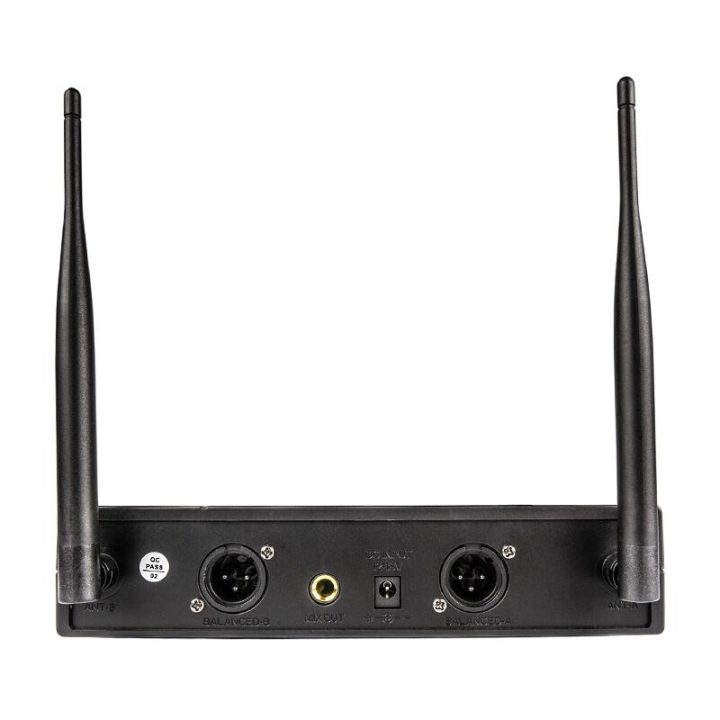 DNA Professional DVS2 - wireless microphone 2 handheld transmitters + base unit (560–590 MHz)