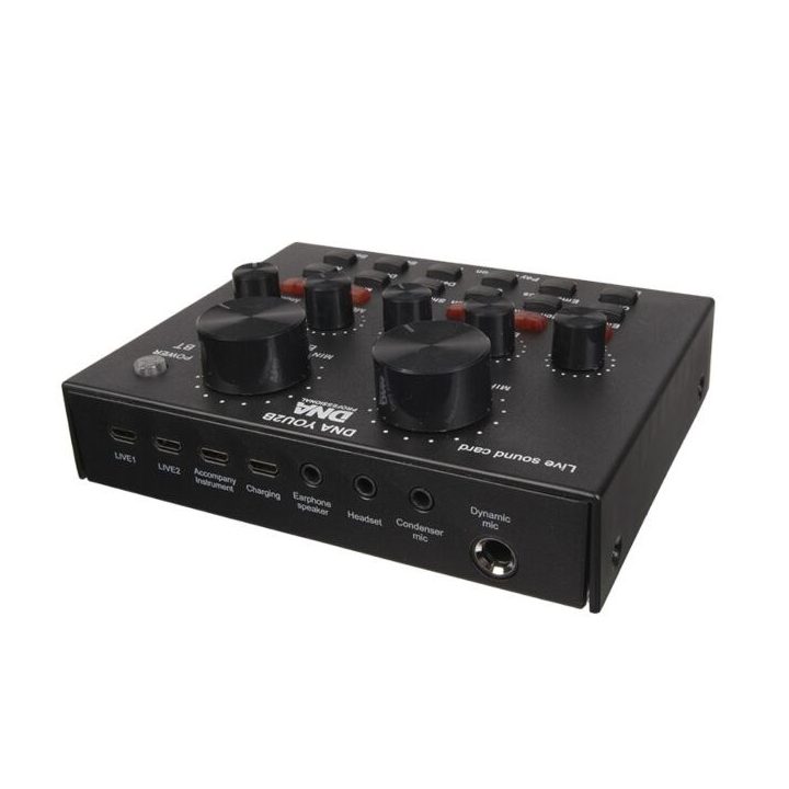 DNA YOU2B - podcast kit (microphone audio interface tripod)