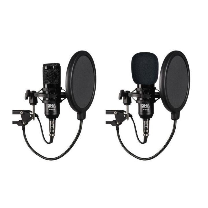 DNA YOU2B - podcast kit (microphone audio interface tripod)