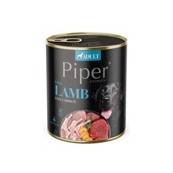 DOLINA NOTECI Piper Lamb with carrot - Wet dog food - 800 g