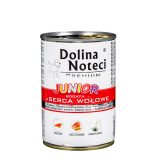DOLINA NOTECI Premium Junior Rich in beef hearts - Wet dog food - 400 g