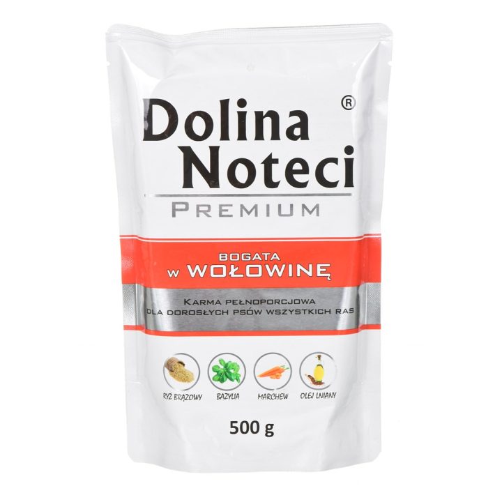 DOLINA NOTECI Premium Rich in beef - Wet dog food - 500 g
