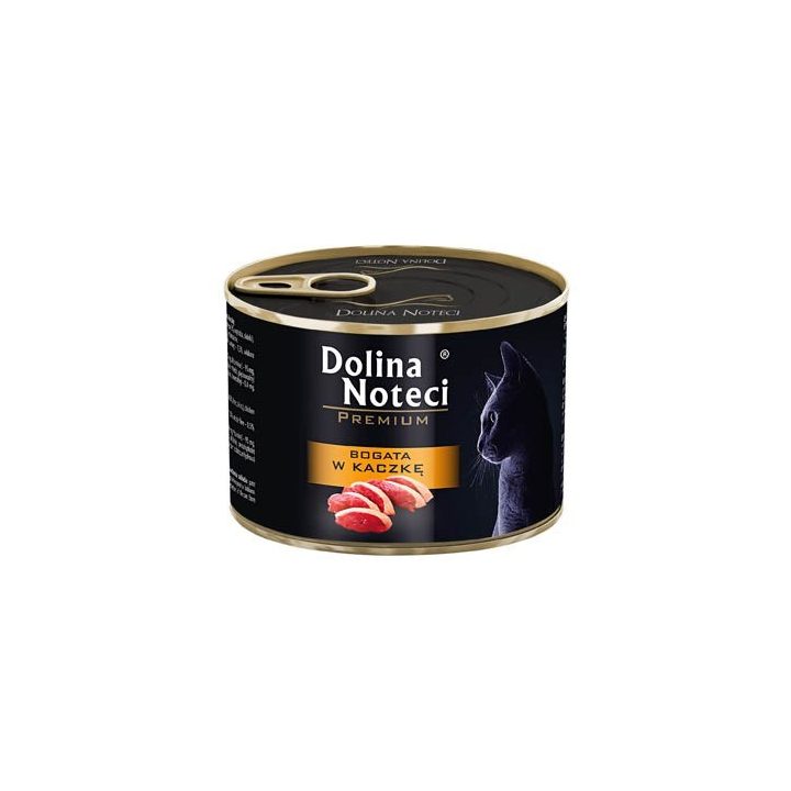 DOLINA NOTECI Premium Rich in duck - wet cat food - 185g