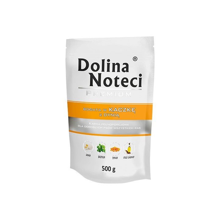 DOLINA NOTECI Premium Rich in duck with pumpkin - Wet dog food - 500 g