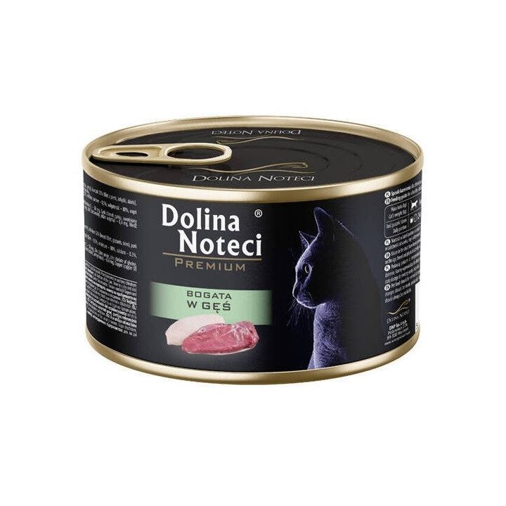 DOLINA NOTECI Premium Rich in goose - wet cat food - 185g
