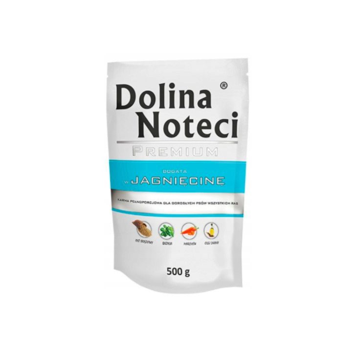 DOLINA NOTECI Premium Rich in lamb - Wet dog food - 500 g