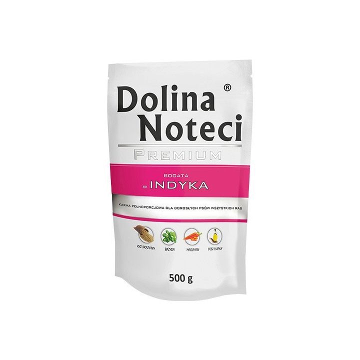 DOLINA NOTECI Premium Rich in turkey - Wet dog food - 500 g