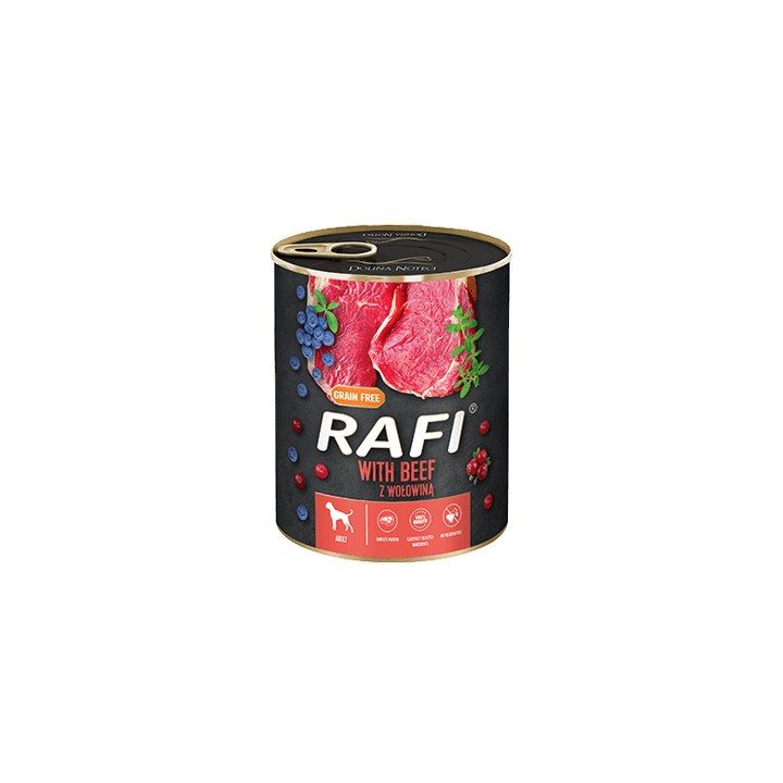 DOLINA NOTECI Rafi with beef - wet dog food - 800g