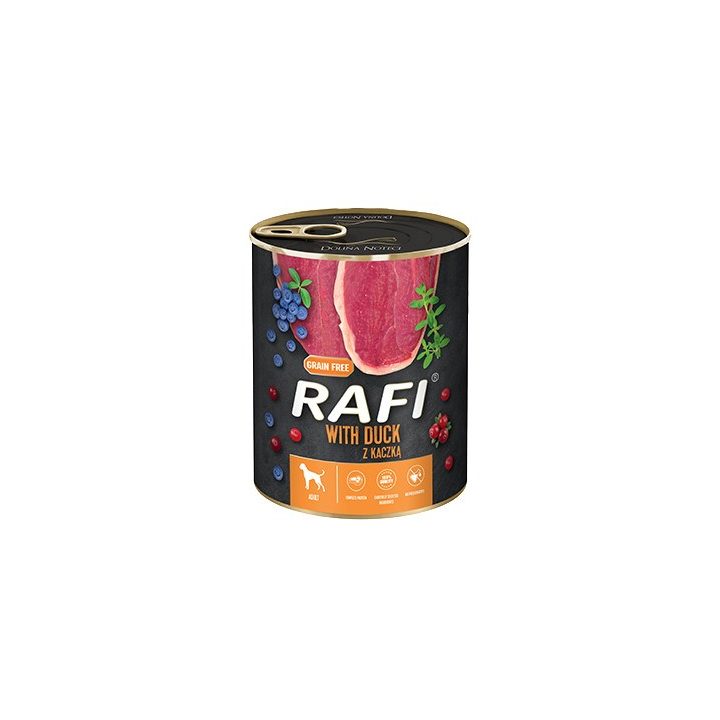 DOLINA NOTECI Rafi with duck - wet dog food - 800g