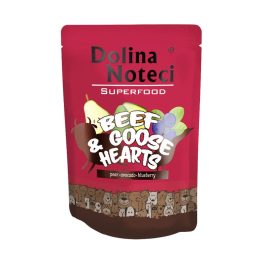 DOLINA NOTECI Superfood Beef and goose hearts - wet dog food - 300g