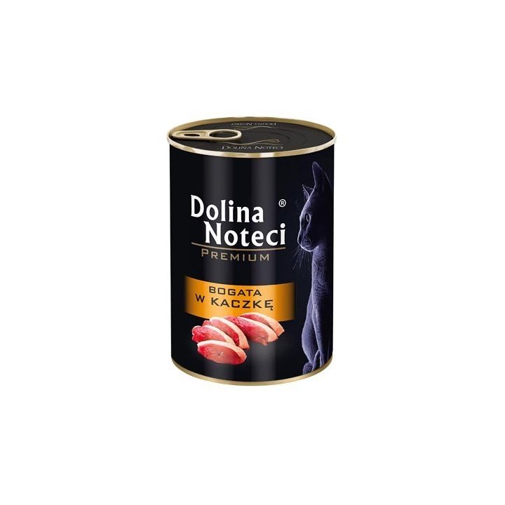 Dolina Noteci Premium rich in duck - wet cat food - 400g