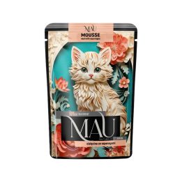 MAU Mousse Junior Veal with asparagus - wet cat food - 85g