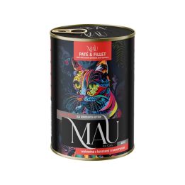 MAU Pate and Fillet Beef with sweet potatoes and rosemary - wet cat food - 400g