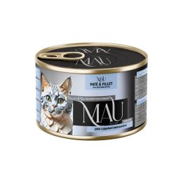 MAU Pate and Fillet Sterilised Deer with haskap berries - wet cat food - 185g