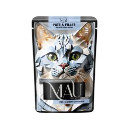 MAU Pate and Fillet Sterilised Deer with haskap berries - wet cat food - 85g