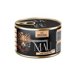 MAU Pate and Fillet Sterilised Duck with cranberries and lemon balm - wet cat food - 185g