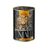 MAU Pate and Fillet Turkey with peanut butter - wet cat food - 400g