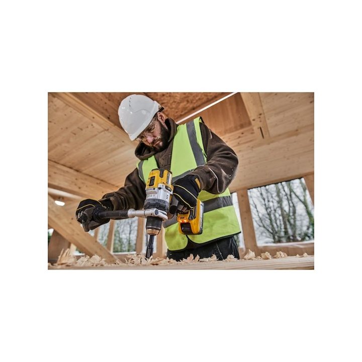 DeWALT DCD709N-XJ drill 1650 RPM Keyless 1.2 kg Black Yellow