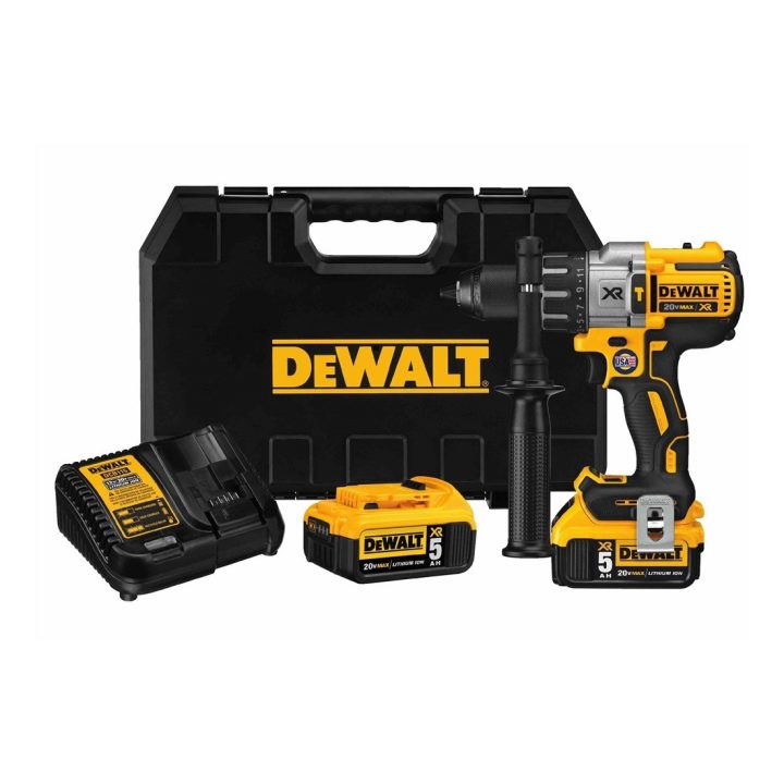 DeWALT DCD996P2 drill Keyless Black Yellow 2.1 kg
