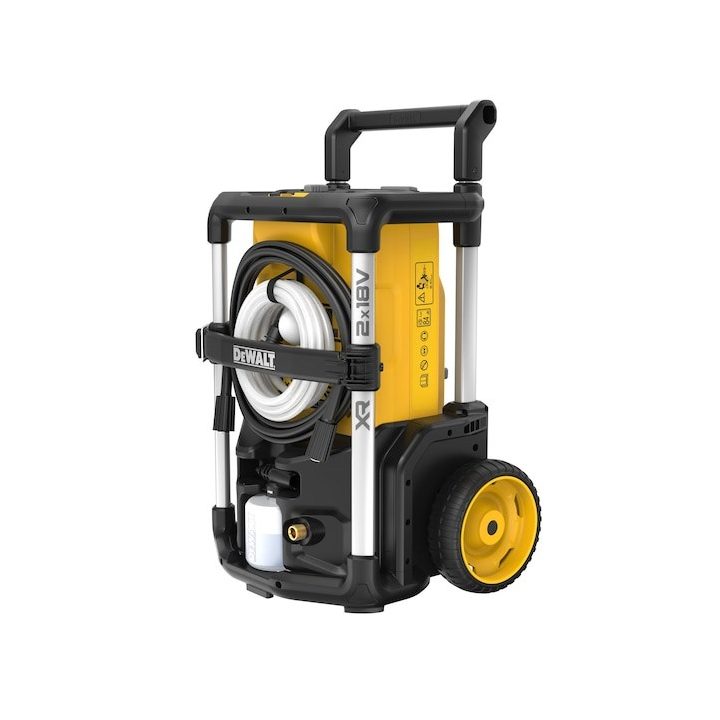 DeWALT DCMPW1600N-XJ pressure washer Compact Battery Yellow