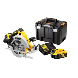 DeWALT DCS570P2-QW portable circular saw 18.4 cm Yellow 5500 RPM