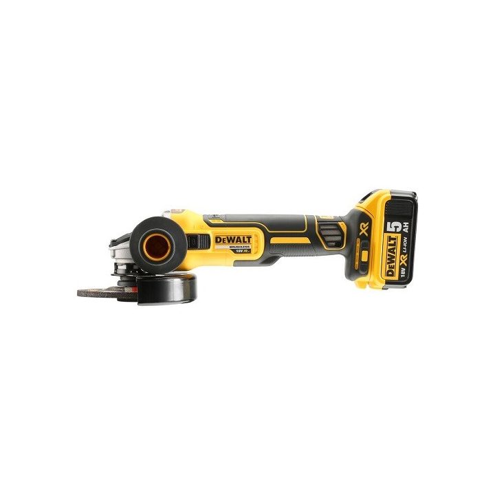 DeWalt DCK2026P2T-QW Combo set DCD805 + DCG405 18 V XR 2×5.0 Ah black yellow