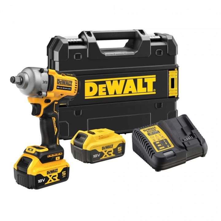 Impact wrench DEWALT DCF891P2T 18V 2x5Ah XR 812Nm Yellow Black