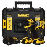 POWER TOOL COMBO KIT DEWALT DCK2062D2T (DCD709+DCF809) 18V 2X2.0AH