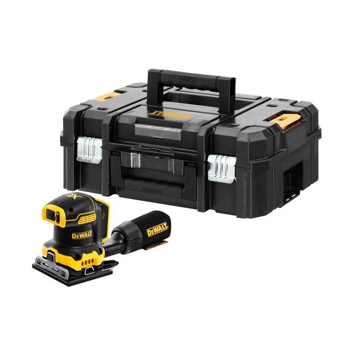 Random orbital sander 18V DCW200NT DEWALT 13500 OPM Black Yellow