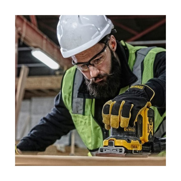 Random orbital sander 18V DCW200NT DEWALT 13500 OPM Black Yellow