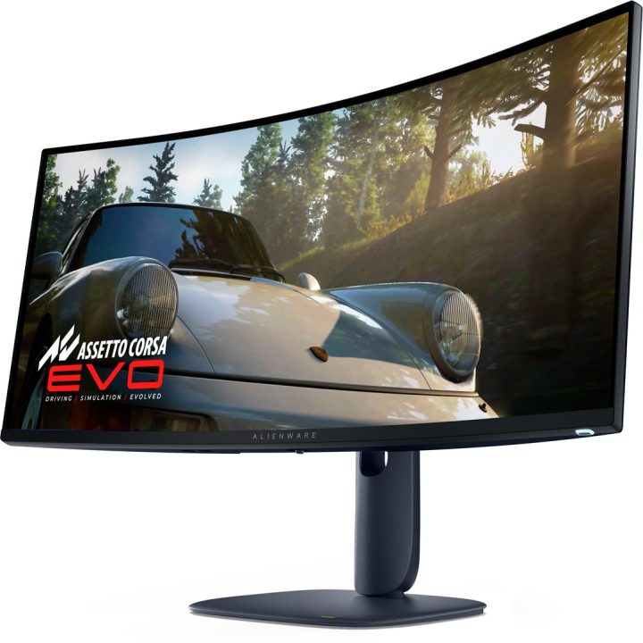 Alienware AW3425DW computer monitor 86.4 cm (34 ) 3440 x 1440 pixels Wide Quad HD QD-OLED Blue
