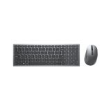 DELL KM7120W keyboard RF Wireless + Bluetooth QWERTY US International Grey Titanium