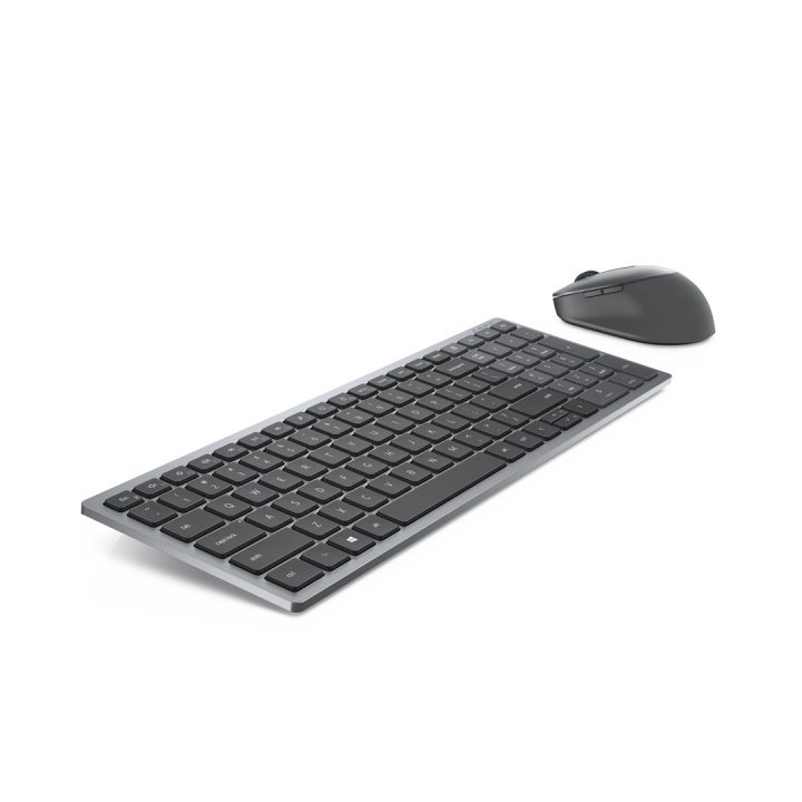 DELL KM7120W keyboard RF Wireless + Bluetooth QWERTY US International Grey Titanium