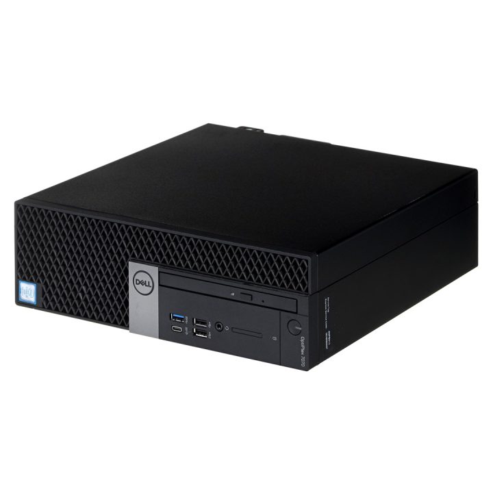 DELL OptiPlex 7070 i3-9100 16GB 256GB SSD SFF Win11pro Used