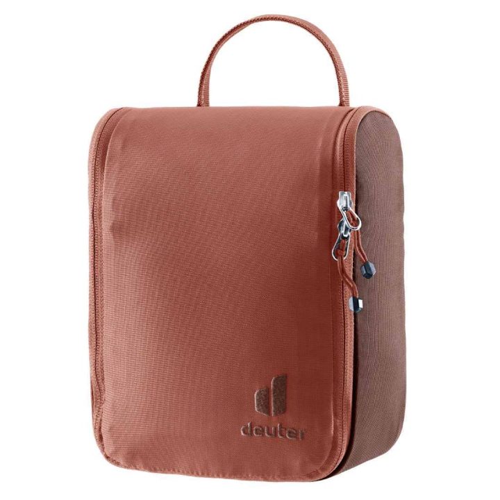 DEUTER Alproof Lite 20 SL Backpack Cinnamon/Black + DEUTER Wash Center I Toiletry Bag Raisin/Caspia