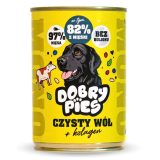 DOBRY PIES Mono Pure Ox + Collagen – wet dog food – 400g