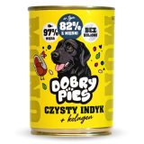 DOBRY PIES Mono Pure Turkey + Collagen – wet dog food – 400g