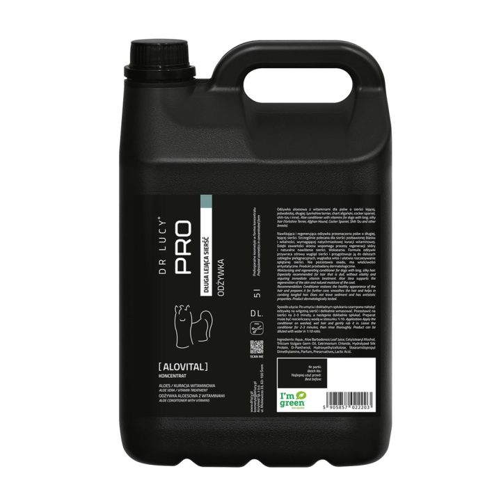 DR LUCY Alovital Long Hair – conditioner for dogs – 5 l