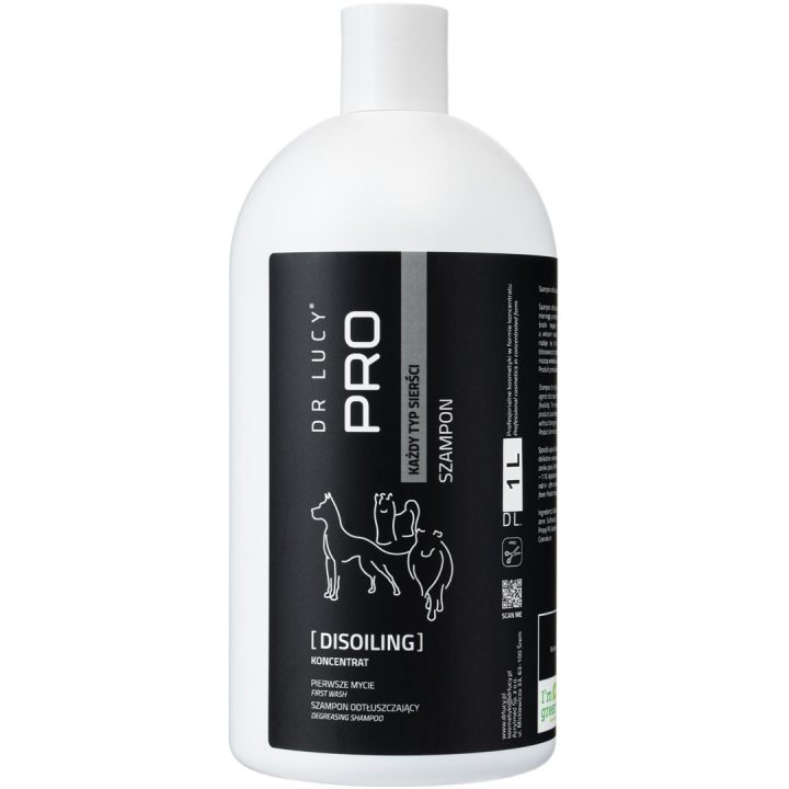 DR LUCY Pro Disoiling – dog shampoo – 1l