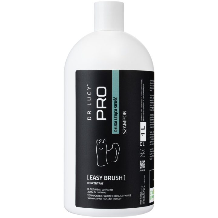 DR LUCY Pro Easy Brush Long Coat – dog shampoo – 1l