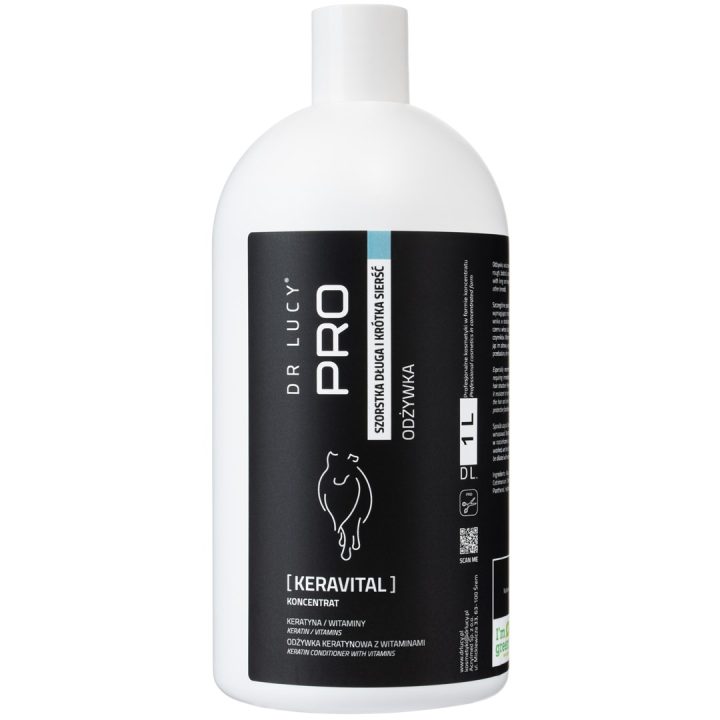 DR LUCY Pro Keravital Rough Coat – dog conditioner – 1l