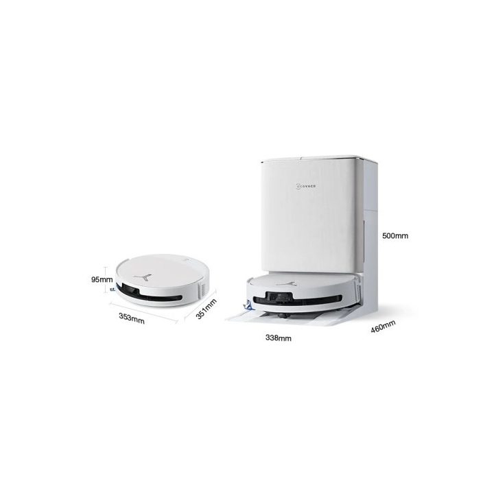 Ecovacs Deebot T90 Omni Robot Vacuum Cleaner 0.25 L White
