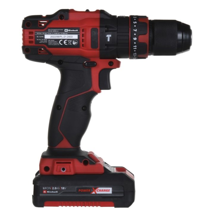 DRILL/DRIVER EINHELL TE-CD 18/40 Li-i +64 (2×2 0Ah) 4513992