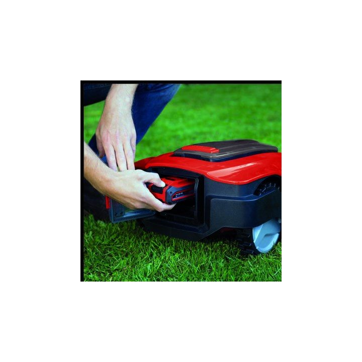 Einhell FREELEXO 1200m LCD BT Robotic lawn mower Battery Red