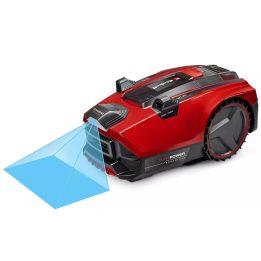 Einhell Flexo Cam Plus 600 Robotic lawn mower Battery Black Red Silver