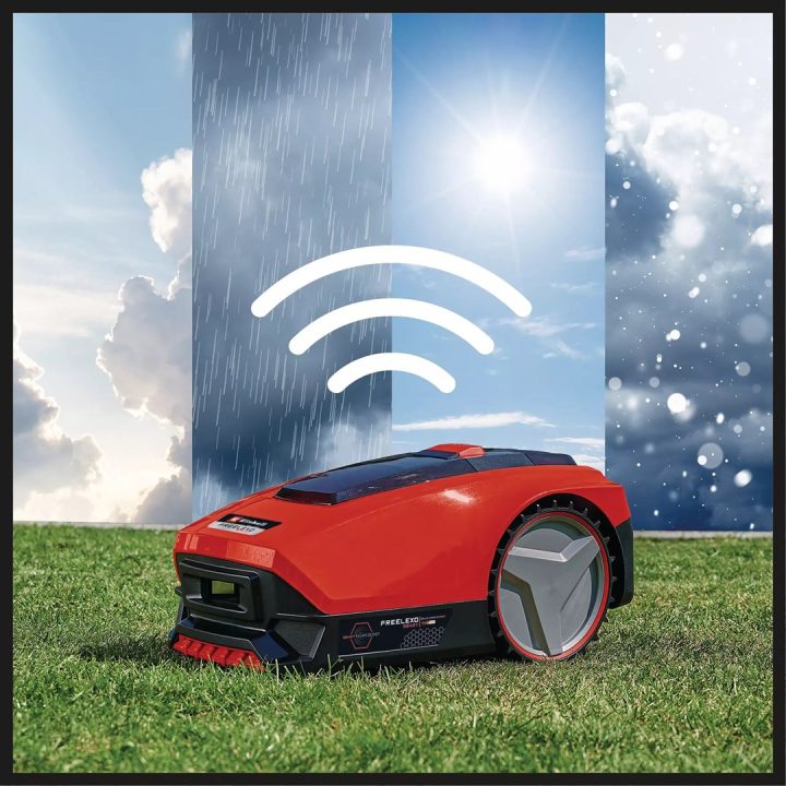 Einhell Freelexo Smart 750 Robotic lawn mower Battery Black Red Silver