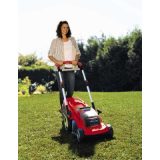 Einhell RASARRO Push lawn mower Battery Black Red