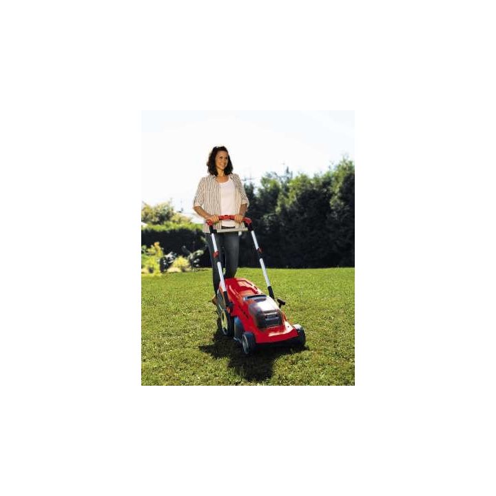 Einhell RASARRO Push lawn mower Battery Black Red