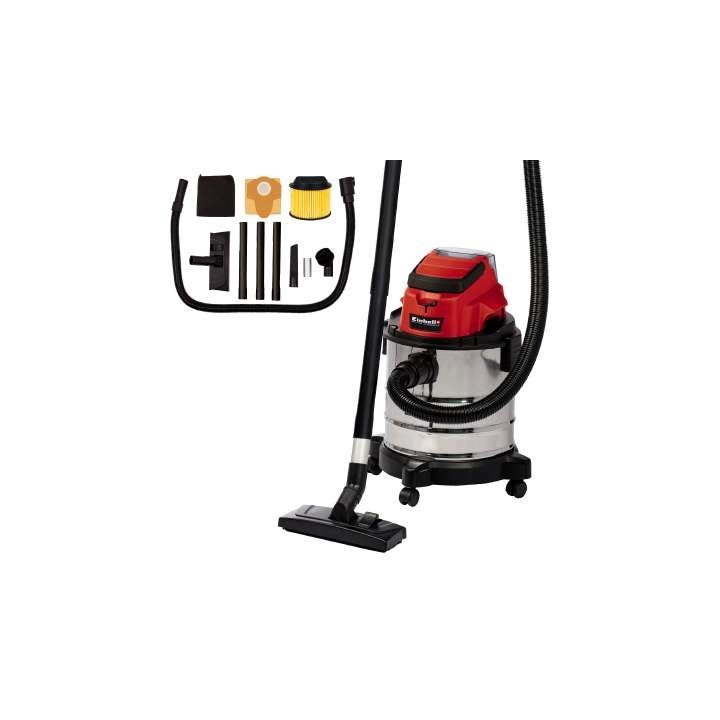 Einhell TC-VC 18/20 Li S-Solo Black Grey Red 20 L