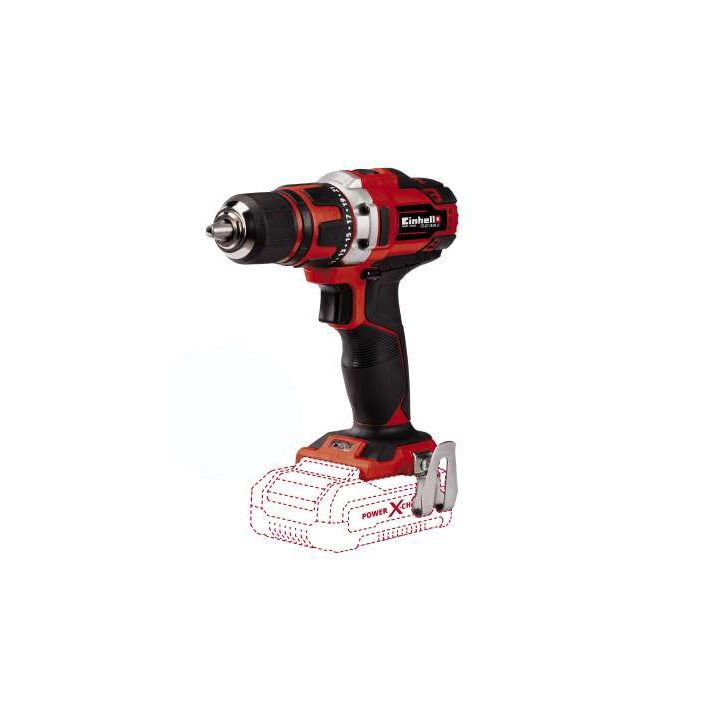 Einhell TE-CD 18/40 Li-Solo Cordless drill 1500 RPM Black Red 1.1 kg